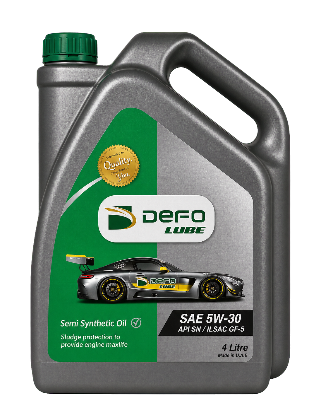 DEFO LUBE SAE 5W-30 lubricant bottle